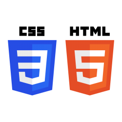 html and css logo